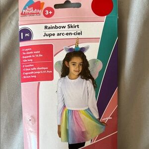 2 PCs Rainbow Butterfly With Skirt Custom!